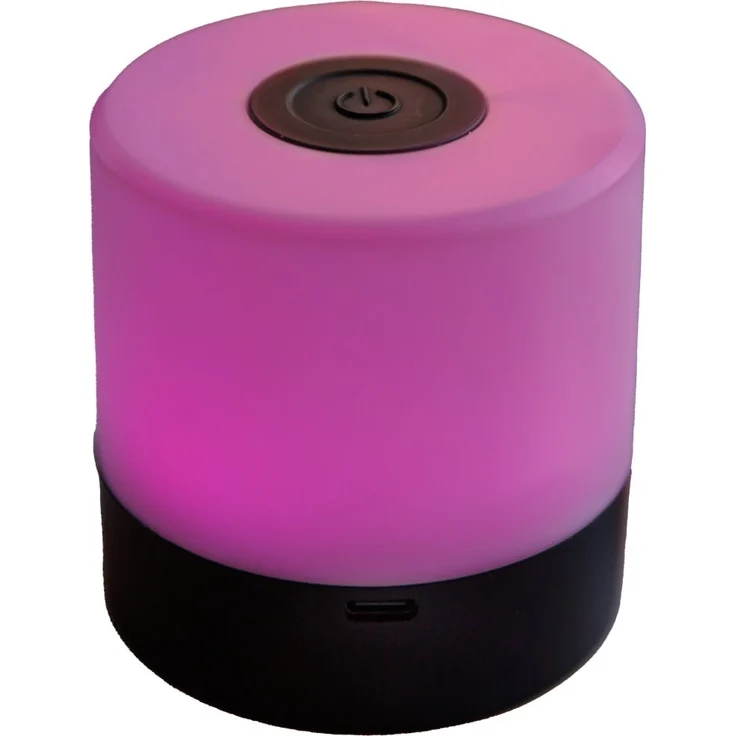 Di-KA Akku Tischleuchte SMAL 1,5W, RGB-Touchsteuerung, schwarz – Bild 7