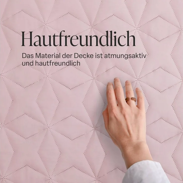 Bestlivings Tagesdecke 220x240 cm, mit Steppung in diversen Designs – Bild 3