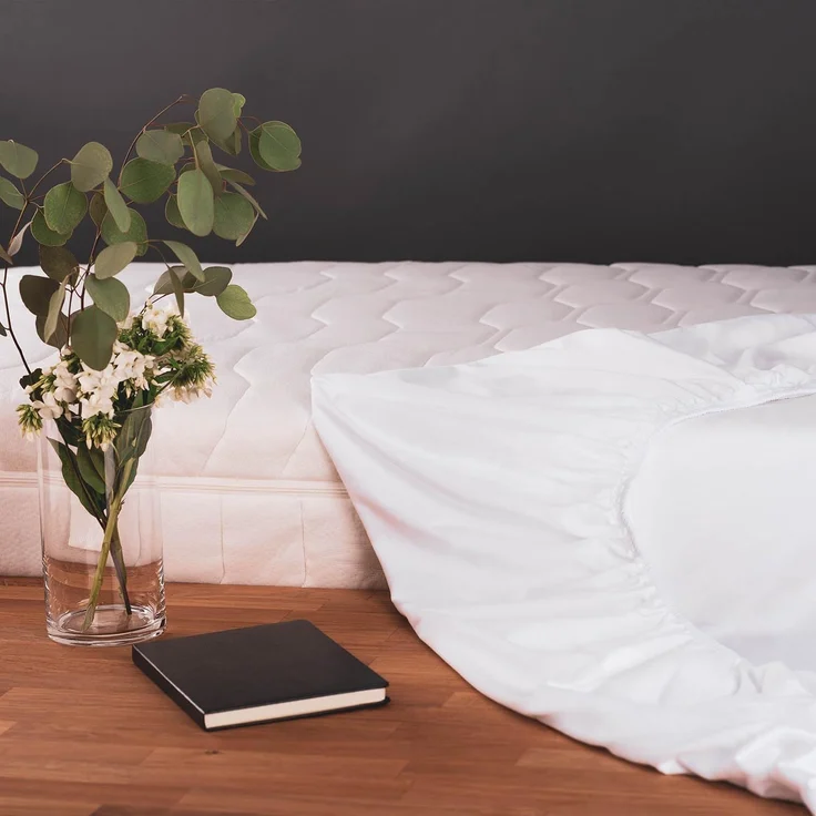 Blumtal® Baumwolle Spannbettlaken 80x160-180 cm Basics Jersey im 2er Set - Bettlaken 80x160 Kinder - OEKO-TEX zertifiziertes Spannbettlaken Beistellbett - Spannbettlaken 80x160 Kinderbett - Weiß – Bild 3