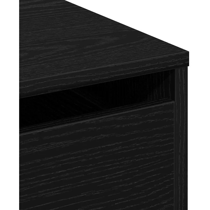 vidaXL Schubladenschrank Schwarz 80 x 41 x 58 cm Holzwerkstoff 868902 – Bild 9
