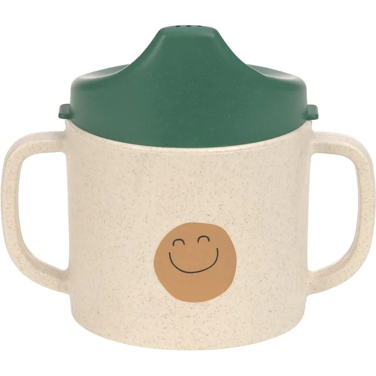 Lässig Schnabeltasse - Happy Rascals - Smile Green – Bild 1