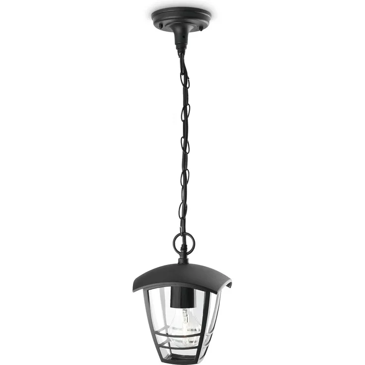 Philips Creek Pendant Ceiling black 1x60W 230V