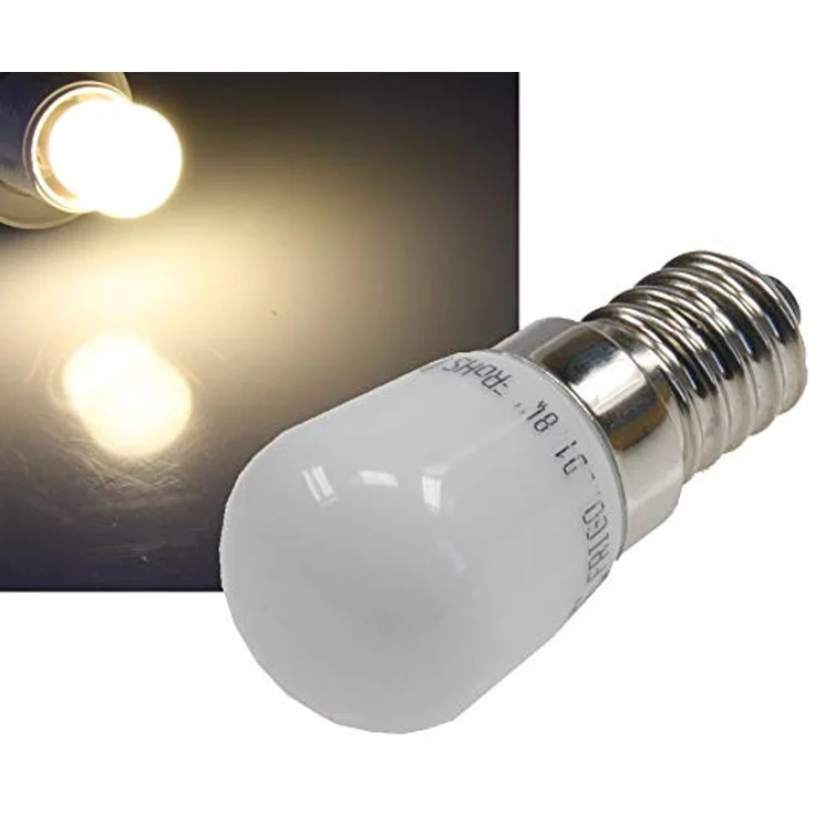 LED Lampe E14, 1 SMD LED 23x51mm klein3000k, 190lm, 120°, 230V/2W, warmweiß – Bild 2