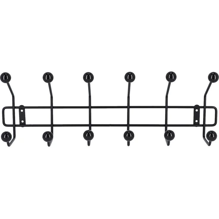 Garderobenleiste CRICK Schwarz 51 x 11 x 17