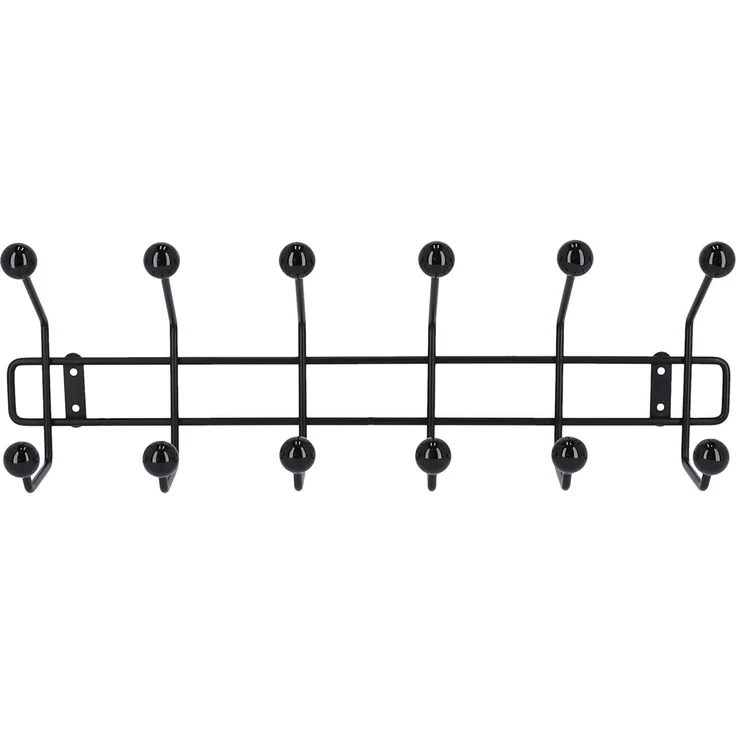 Garderobenleiste CRICK Schwarz 51 x 11 x 17 – Bild 1