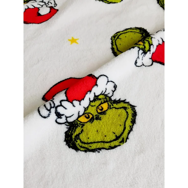 Wohndecke The Grinch TV Decke mit Ärmeln und Taschen Kuscheldecke 130 x 170 cm, United Labels® – Bild 6