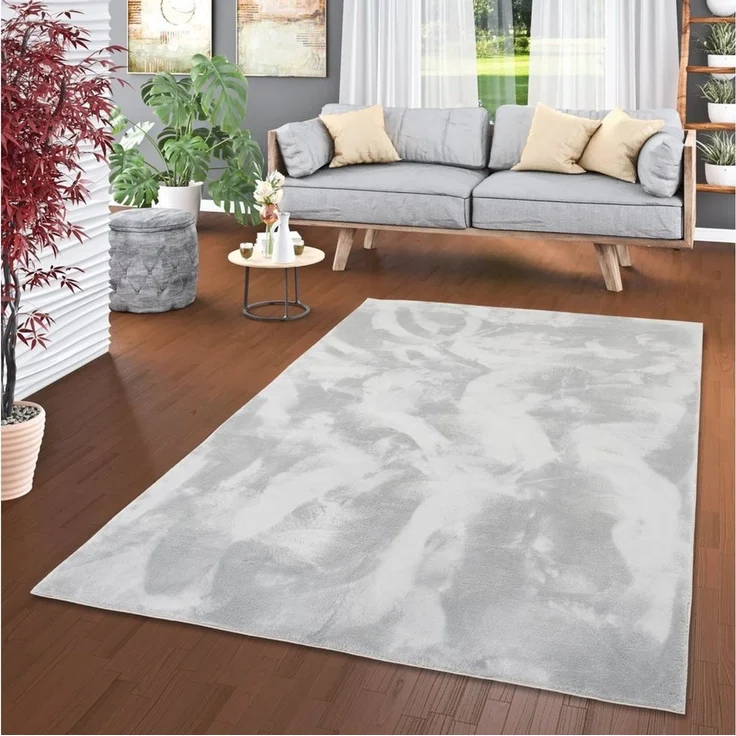 Pergamon Fellteppich Fellteppich Super Soft Pearl, Rechteckig, Höhe: 19 mm – Bild 1