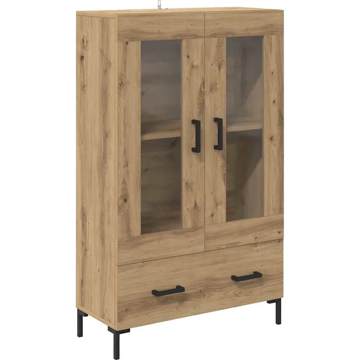 vidaXL Highboard Artisan-Eiche 69,5 x 31 x 115 cm Holzwerkstoff 882524