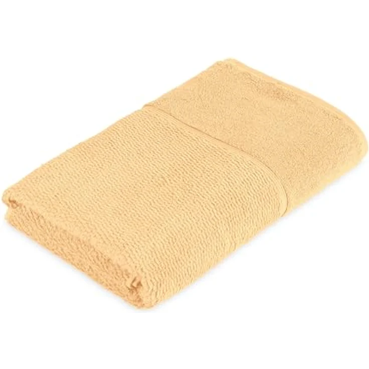 Möve for Frottana Duschtuch, Gelb, 67x140 cm, extrem flauschig, saugfähig, Oeko-Tex® Standard 100, unisex – Bild 2
