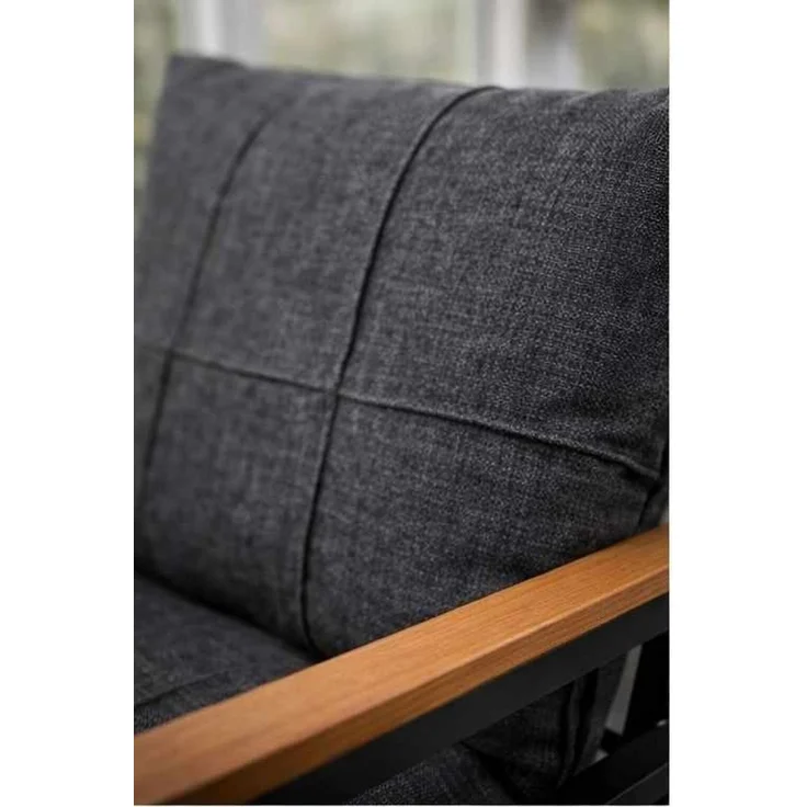 Skye Decor 'Kutay Sehpa - Anthracite' Garten-Lounge-Set, Anthrazit, 120 x 70 x 61 cm – Bild 4