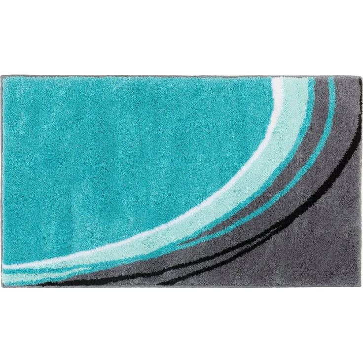 Erwin Müller Badematte Badematte "Mykonos", Höhe 20 mm, eckig, Grafik/gemustert – Bild 2