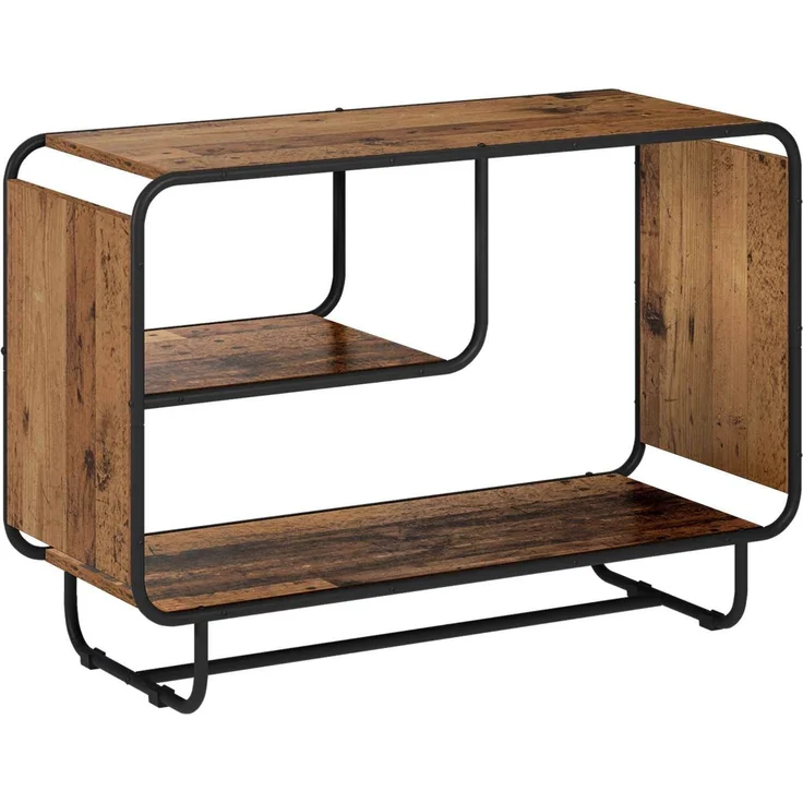 vidaXL Sideboard Altholz 93.5 x 37.5 x 64.5 cm Holzwerkstoff 8007946 – Bild 2