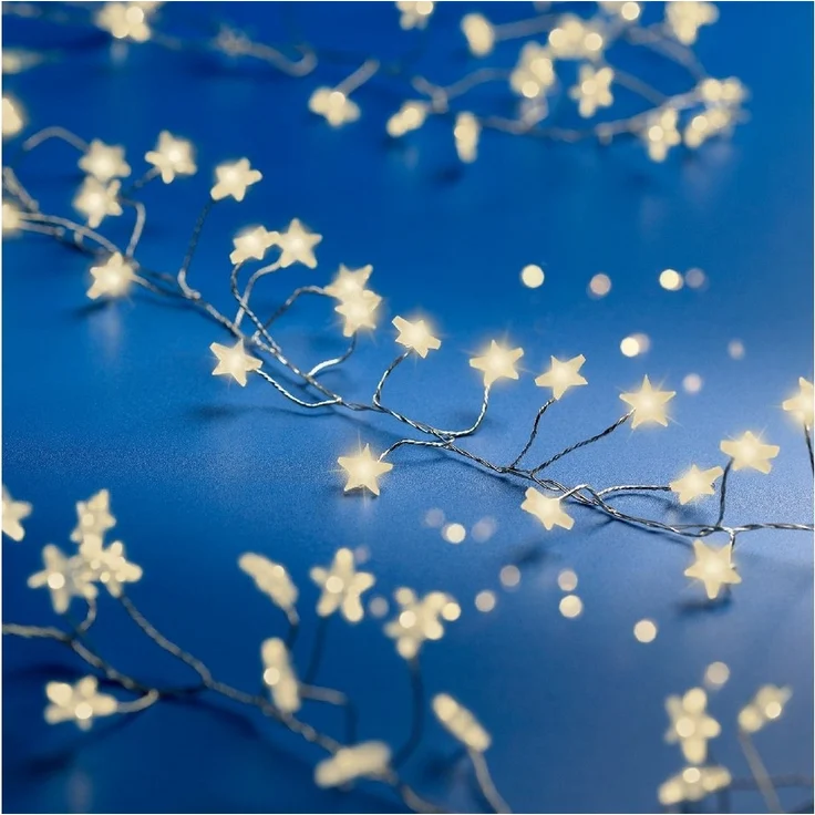 Kaemingk LED-Lichterkette Lumineo Cluster Sterne, 120-flammig – Bild 1