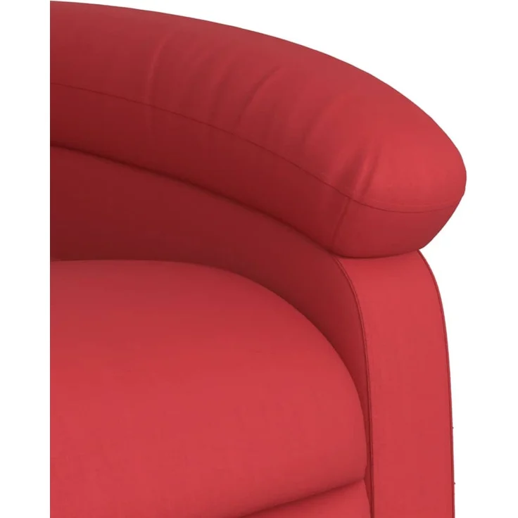 vidaXL Relaxsessel mit Aufstehhilfe Elektrisch Rot Kunstleder 3204059 – Bild 10