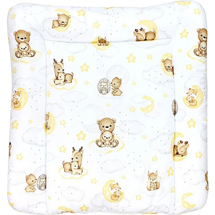 TupTam Wickelauflage TupTam Baby Wickeltischauflage mit Baumwollbezug Gemustert – Bild 1