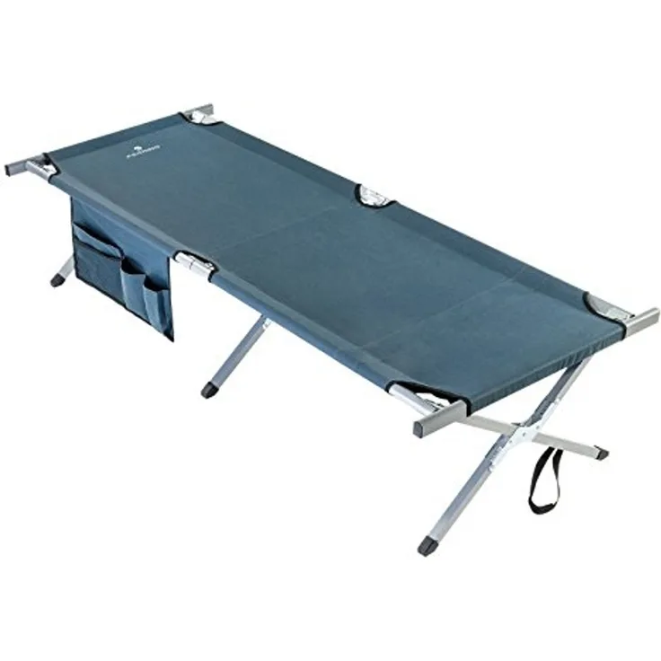 Ferrino Campingliege Rescue Dreibeinliege faltbar Blau 189 x 64 x 40 cm