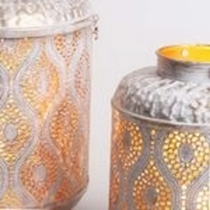 Orientalische Laternen Suraya 2er Set – Bild 7