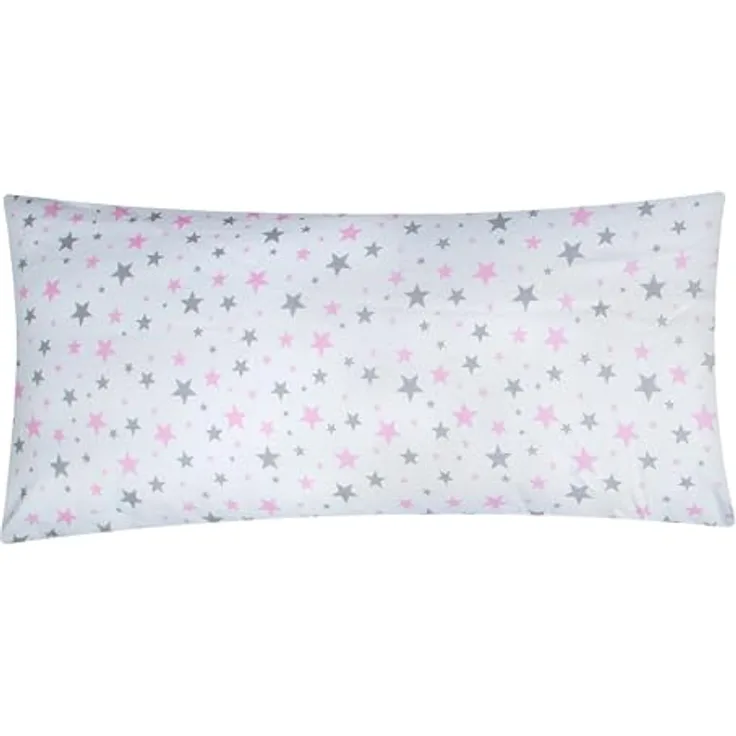 Heubergshop Kissenbezug, (1 Stück), 40x80 cm Sterne Kissenhülle Kinder Kids Baumwolle (1 x EW-640/2-40x80)