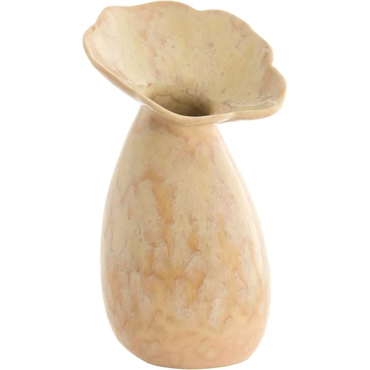 Light&Living 'CULLA' Vase, Keramik pfirsich, 14 x 24 x 14 cm