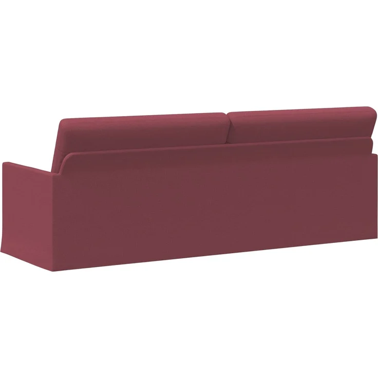 vidaXL 3-Sitzer Sofa Weinrot 220 x 81 x 82 cm Stoff 42041142 – Bild 5
