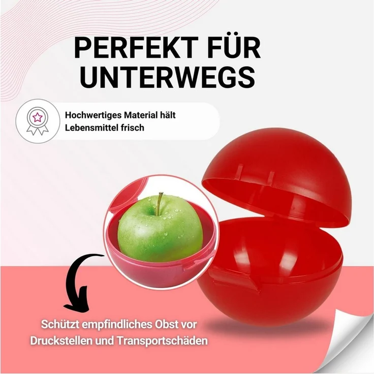 elasto Aufbewahrungsdose (1 St), Made in Germany, Kunststoff, Ø 95mm, BPA-Frei & 100% Recyclable – Bild 3