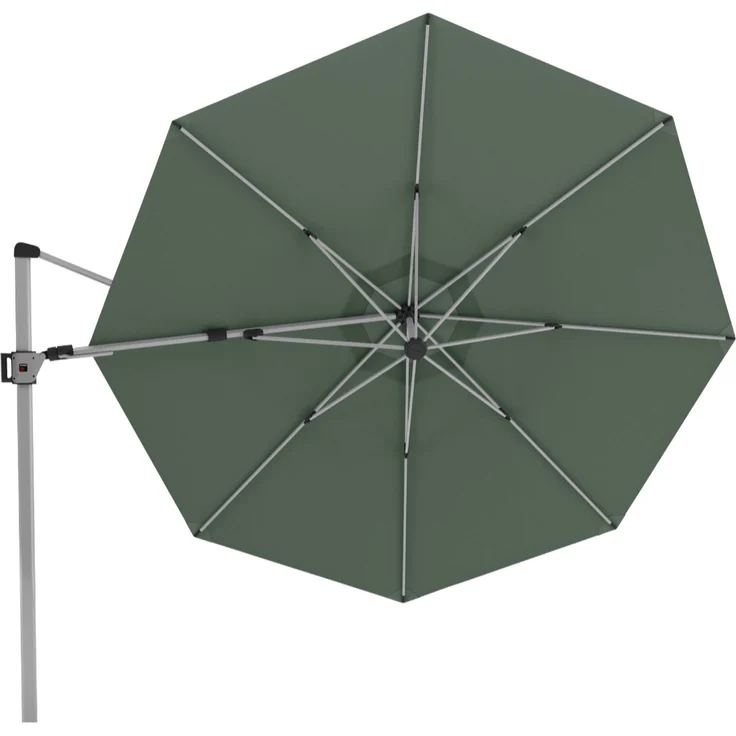 Knirps Sonnenschirm / Ampelschirm "Hyperion 340", aloe, Ø 340 cm – Bild 4