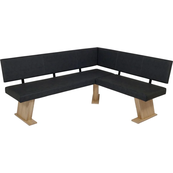MSZ Design Eckbank Eckbankgruppe Essgruppe VERONA 181 x 150 cm Sonoma Eiche – Bild 3