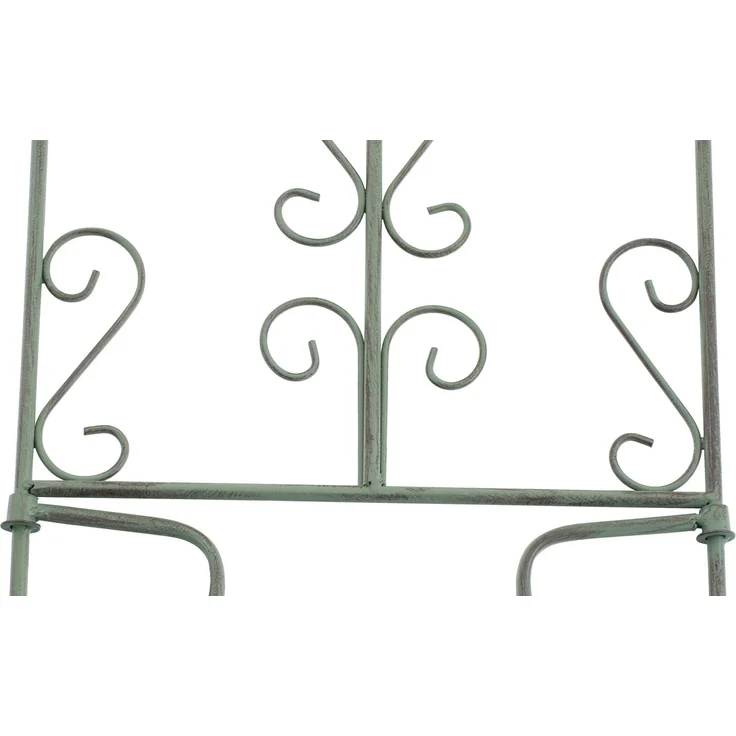 Rankgitter FALK 2er Set - 35x1x122cm, Metall, Antik-Grün | Rankhilfe Kletterpflanzen Gartendekoration – Bild 6