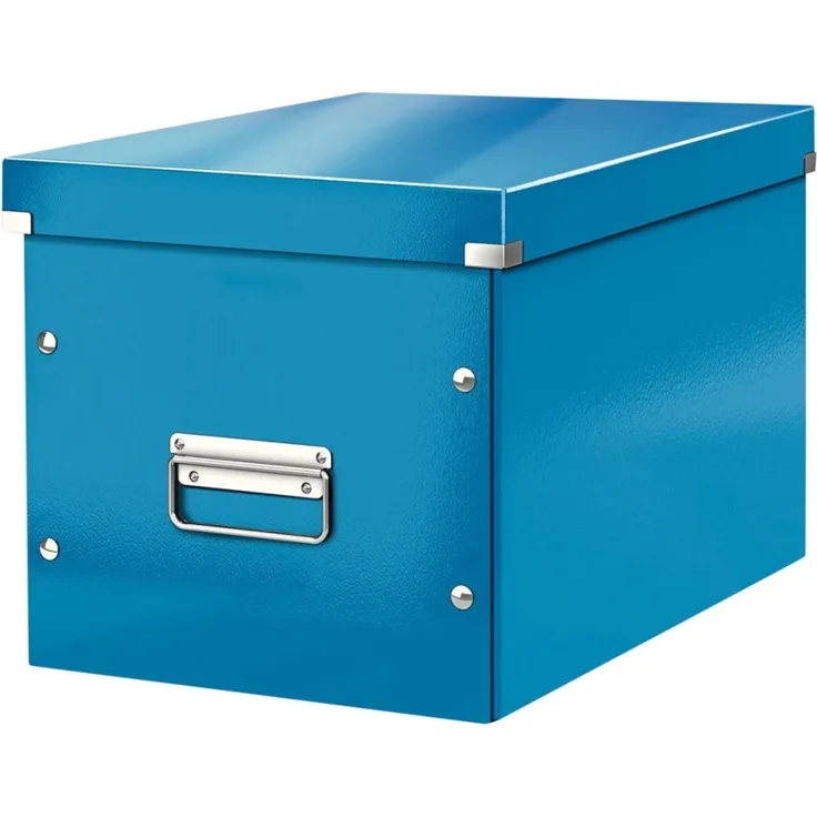 Leitz Archivbox Click & Store Cube L Hartpappe blau