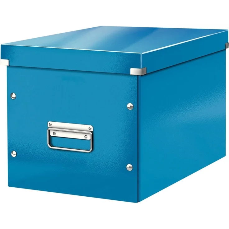 Leitz Archivbox Click & Store Cube L Hartpappe blau
