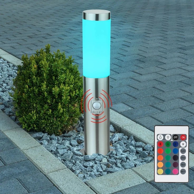 RGB LED Stehleuchte mit Bewegungsmelder NEW YORK – Bild 5