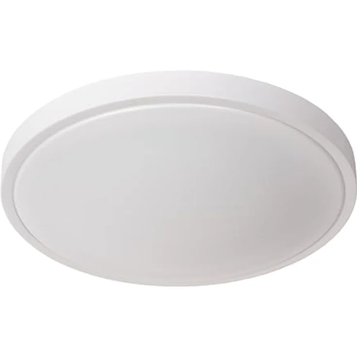 LUCIDE DASHER Deckenleuchte Badezimmer, Ø 41 cm, LED 1x24W 2700K, IP44 mit Bewegungssensor, Weiß – Bild 2