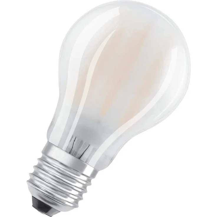 OSRAM Filament LED Lampe mit E27 Sockel, klassiche Birnenform, Kaltweiss (4000K), 7 W, Ersatz für 60-W-Glühbirne, matt, LED Filament CLASSIC A – Bild 4