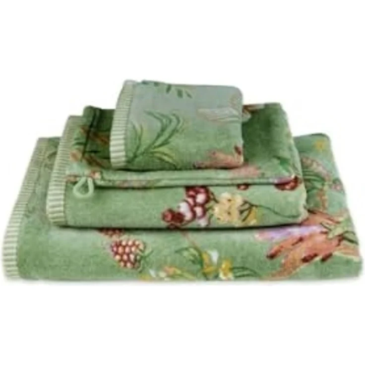 Pip Studio Handtuch Secret Garden Grün (55x100 cm) 320897 – Bild 6