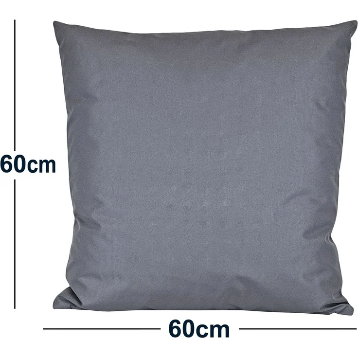 JACK Dekokissen 60x60cm Outdoor Lounge Kissen inkl. XXL Füllung, starke Füllung, strapazierfähig, wasserabweisend, In- und Outdoor – Bild 4