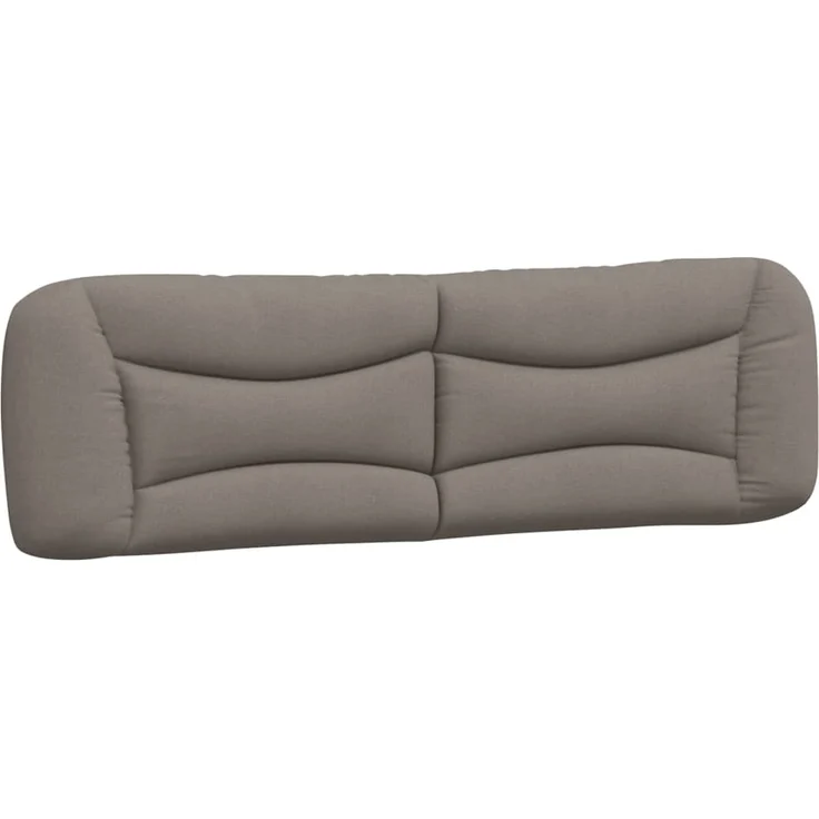 vidaXL Kopfteil-Kissen "Hvar" Taupe 180 cm Stoff – Bild 2