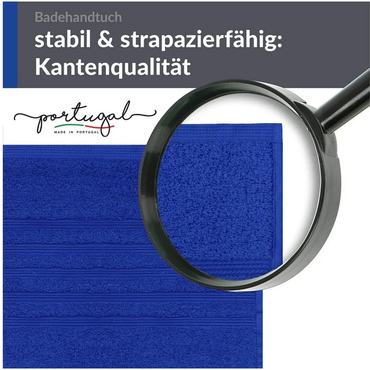 Lashuma Badetuch - XXL Handtuch London, Frottee (1-St), großes Badehandtuch - Duschtuch 100x150 cm für Damen & Herren