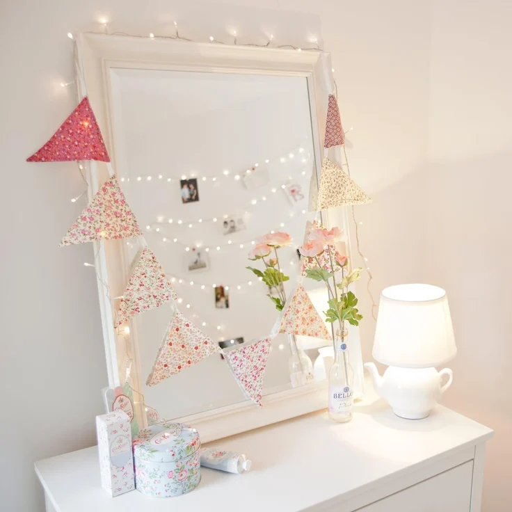 Lights4fun LED-Lichterkette 40er LED Kugel Lichterkette warmweiß – Bild 5