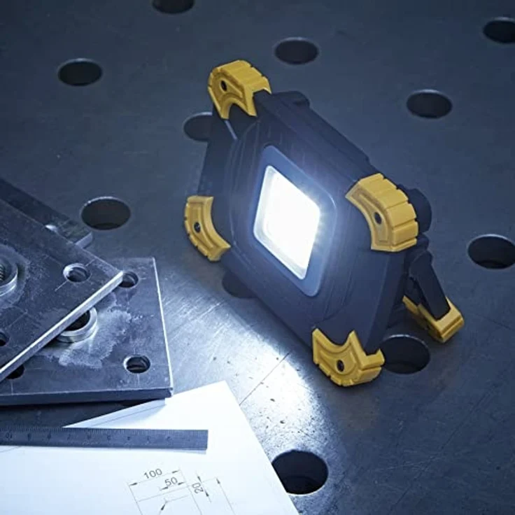 Northpoint LED Baustrahler mit Akku dimmbar 1100 Lumen IP54 mit Powerbankfunktion – Bild 5