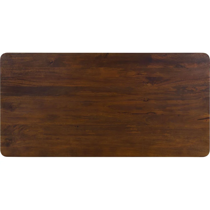 Esstisch Mango 200 x 100 x 77 dunkelbraun lackiert FLORENZ #211 – Bild 2