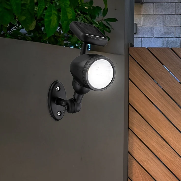 3er Set LED Solarleuchten für den Außenbereich – Bild 4
