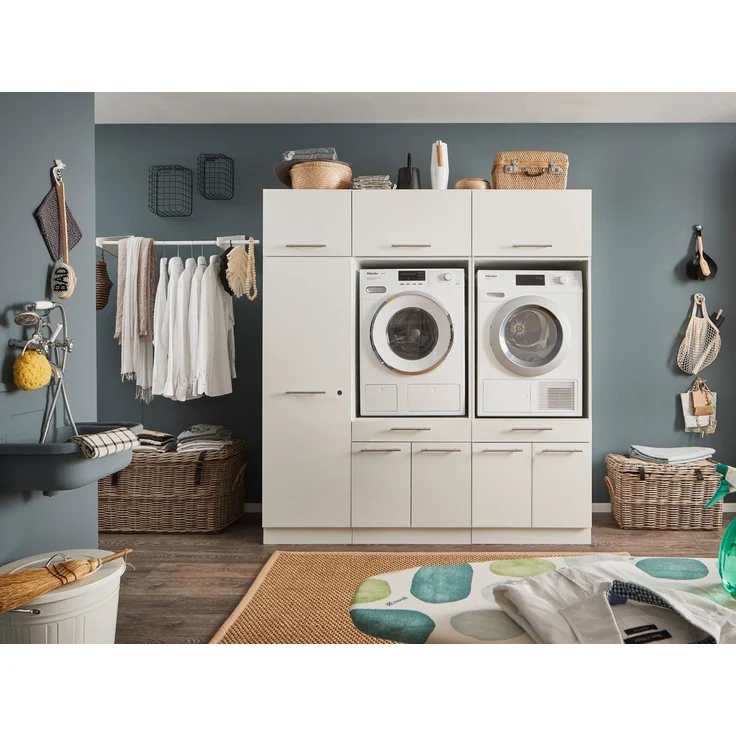 Laundreezy Mehrzweckschrank-Set LAUNDREEZY LDSK13, Breite 185 cm – Bild 5