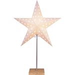 Star Leo Standleuchte, Papier, Beige/Braun, 60 x 43 cm