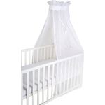 roba Babybett-Himmel Air 'safe asleep®' - Mesh-Himmel für Babybett - Weiß