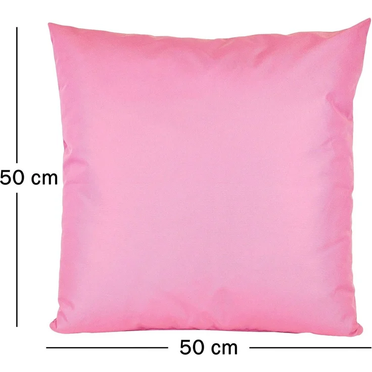 JACK Kissenbezüge 2er Set 50x50cm Outdoor Wasserfest, (2 Stück), 2x Kissenhülle, strapazierfähig, wasserabweisend, Innen & Außen – Bild 4