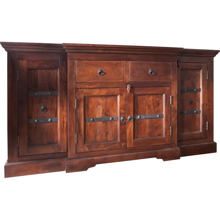 Sideboard Akazie 160x45x85 nougat lackiert OXFORD #902