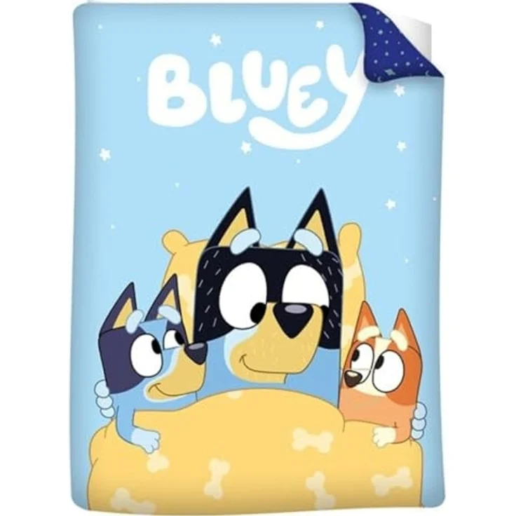 Bluey Bettwäsche Bluey und Bingo Kinder Bettwäsche 2tlg. Set, Deckenbezug 135-140x200 Kissenbezug 65x65 100% Baumwolle – Bild 6