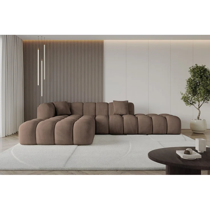 ALTDECOR Ecksofa OLEA-L2, Sofa Praktische Bequeme Funktionsecke Couch L-Form Eckcouch, Corner Sofa U-Form Vielseitige Sofa Wohnlandschaft Wohnzimmer – Bild 1