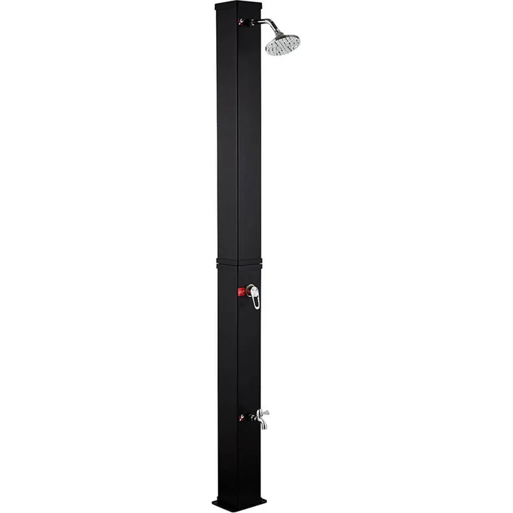 HOME DELUXE Solardusche OLYMP - Schwarz Matt – Bild 3