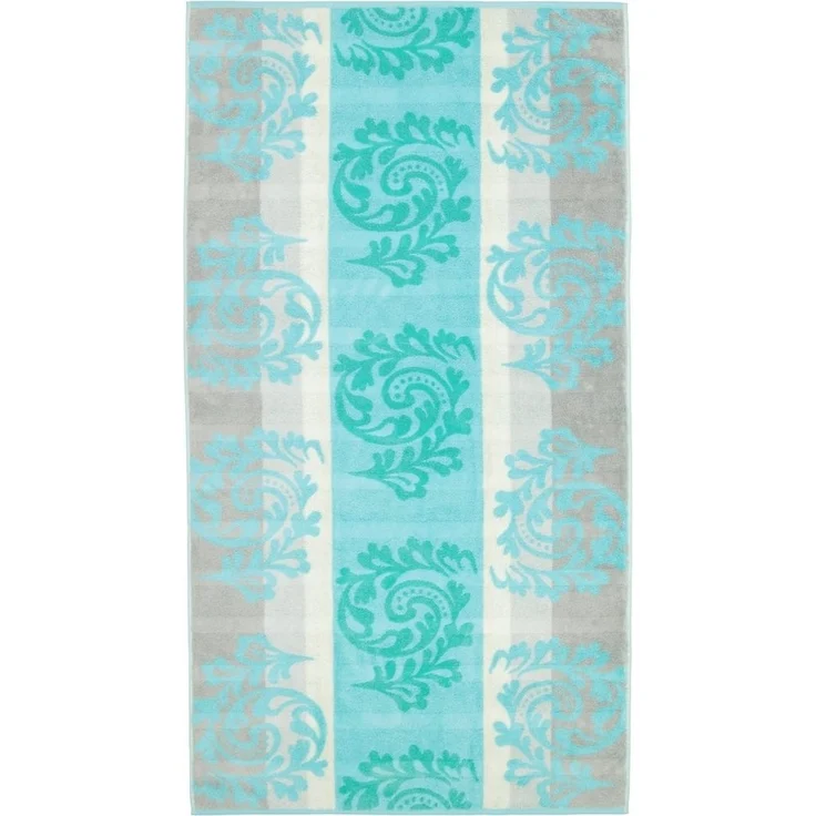 Cawö Handtücher Noblesse Cashmere Jacquard 1057, 100% Baumwolle (1-St) – Bild 1